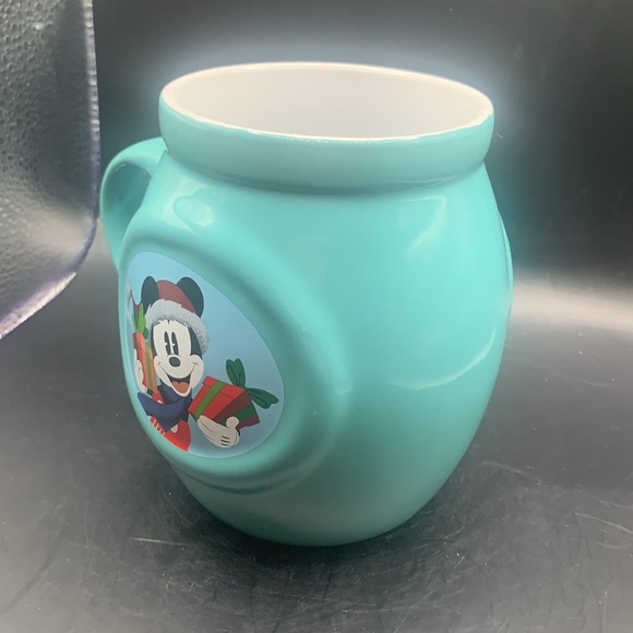 Mickey Mouse Disney Christmas mug. 14oz. With spoon holder. - Picture 5 of 7